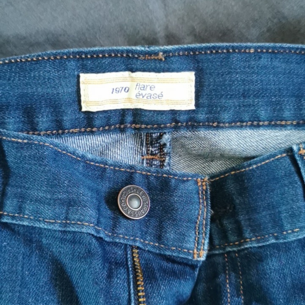 Levi's 1970 Flare Orange tab (not vintage!)